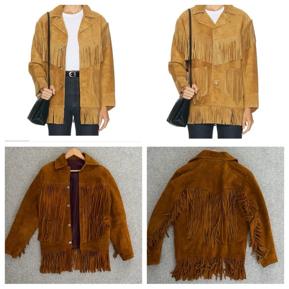 Polo Ralph Lauren Jackets & Blazers - Vintage Tan Fringe 100% Suede Jacket